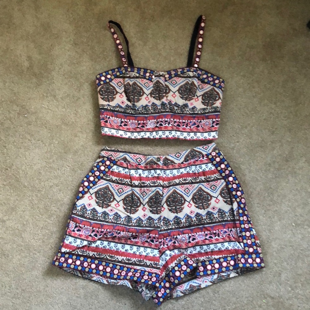 Two piece boho set